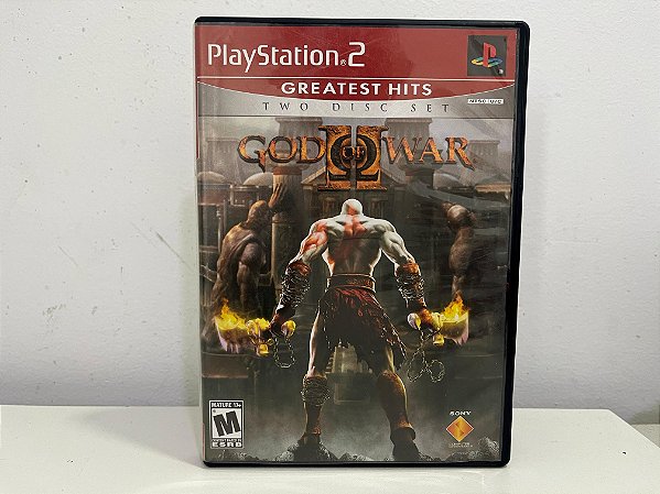God Of War 2 Two Disc Set GH PS2 Original Americano (Usado)