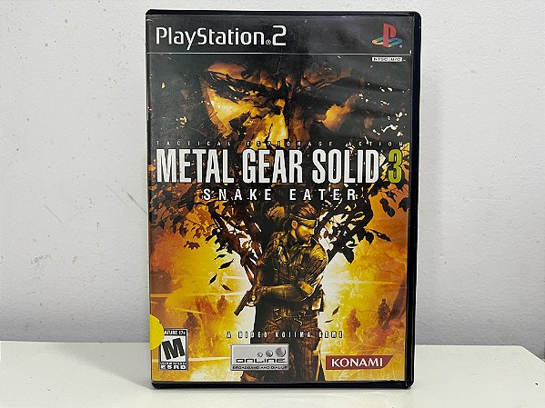Metal Gear Solid 3 PS2 Original Americano (Usado)