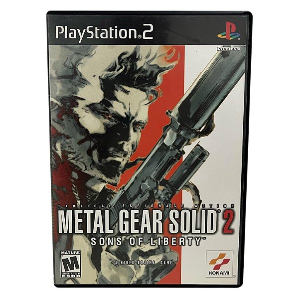Metal Gear Solid 2 Sons of Liberty PS2 Original Americano (Usado)
