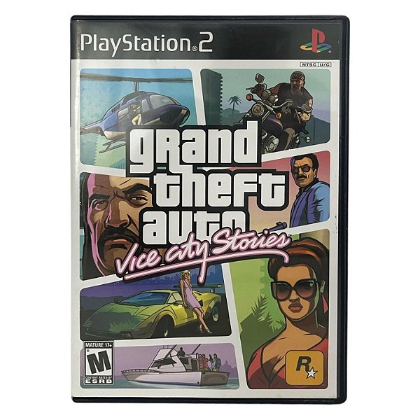 Grand Theft Auto - GTA Vice City Stories PS2 Original Americano (Usado)