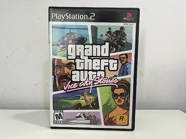 Grand Theft Auto - GTA Vice City Stories PS2 Original Americano (Usado)