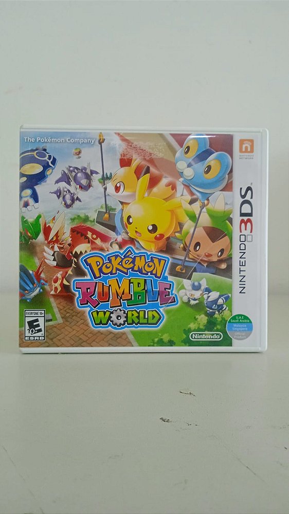 Pokémon Rumble World Nintendo 3DS Original Usado