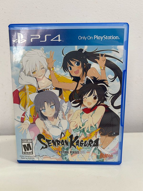 Senran Kagura Peach Beach Slash PS4 Mídia Física (Usado)