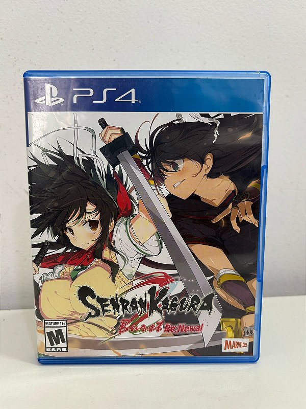 Senran Kagura Burst Re:Newal PS4 Mídia Física (Usado)