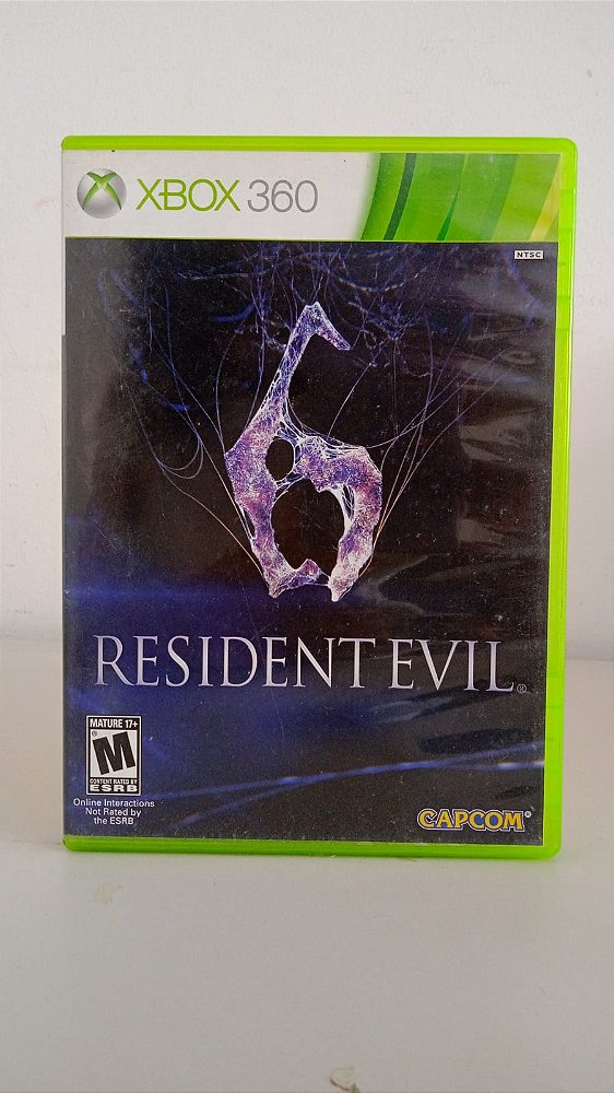 Resident Evil 6 Xbox 360 Original Mídia Física Usado