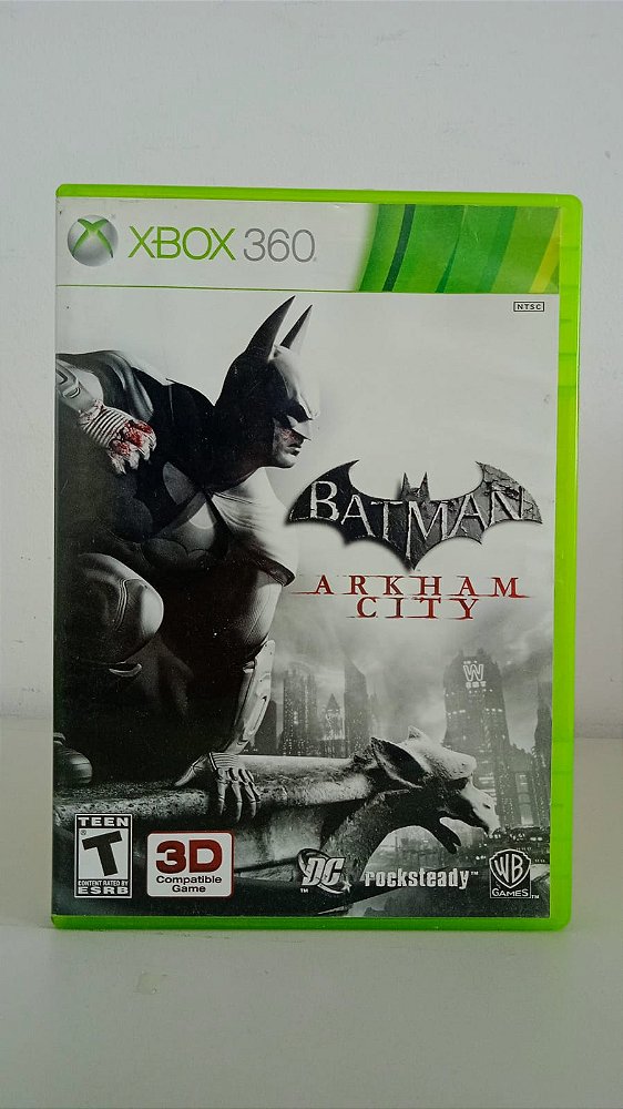 Batman Arkham City Xbox 360 Original Mídia Física Usado