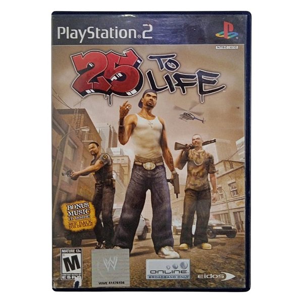 25 To Life PS2 Original Americano (Usado)
