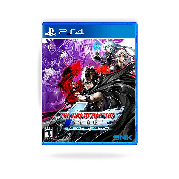 The King of Fighters 2002 Unlimited Match PS4 Mídia Física Original Lacrado