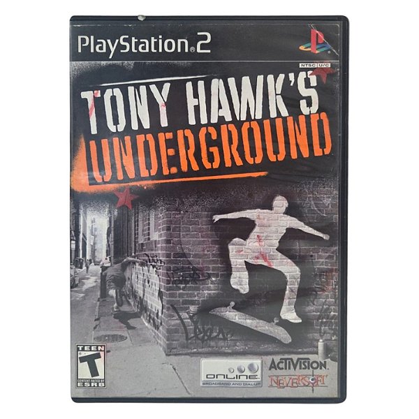 Tony Hawk's Underground PS2 Original Americano (Usado)