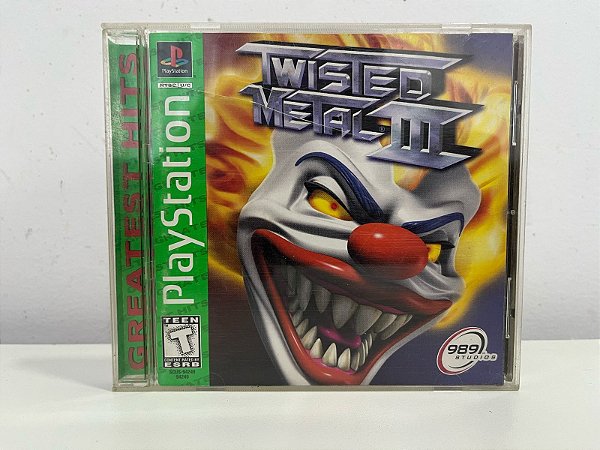 Twisted Metal 3 GH PS1 Original Americano (Usado)