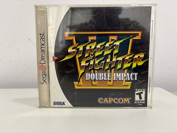 Street Fighter 3 Double Impact Dreamcast Original Americano (Usado)