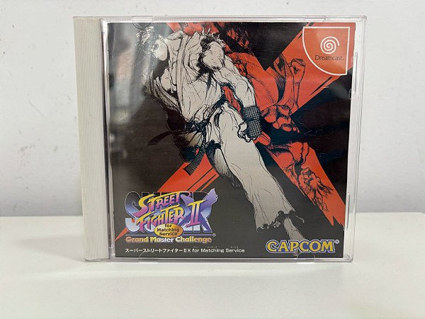 Street Fighter 2 X For Matching Service Dreamcast Original Japonês (Usado)