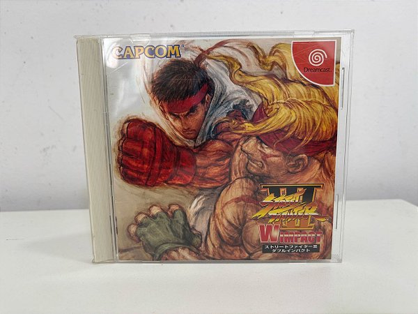 Steet Fighter 3 Wimpact Dreamcast Original Japonês (Usado)
