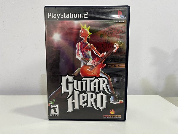 Guitar Hero PS2 Original Americano (Usado)