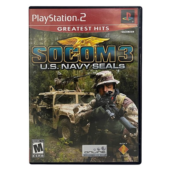 Socom 3 U.S Navy Seals GH PS2 Original Americano (Usado)