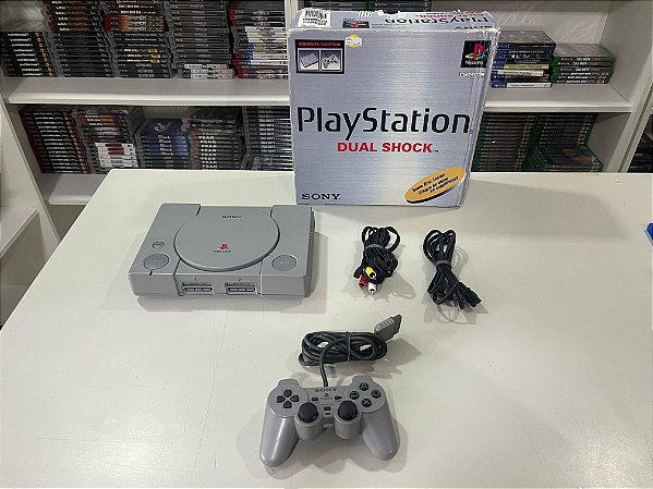 Console Playstation 1 Americano SCPH-7501 - PS1 FAT Serial Batendo