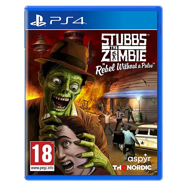 Stubbs the Zombie in Rebel Without a Pulse PS4 Original Novo Larcado