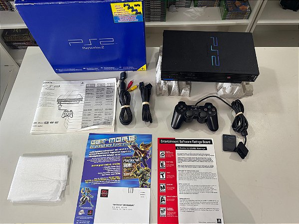 Console Sony Playstation 2 Fat Americano SCPH-50001 - PS2 FAT
