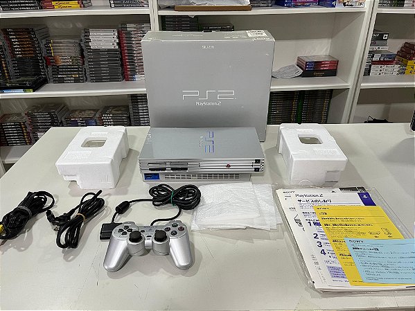 Console Sony Playstation 2 Fat Silver- PS2 FAT Silver