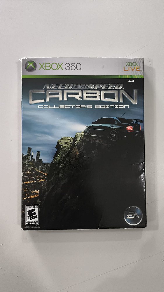 Need for Speed Carbon Collector's Edition Xbox 360 Original Mídia Física Usado