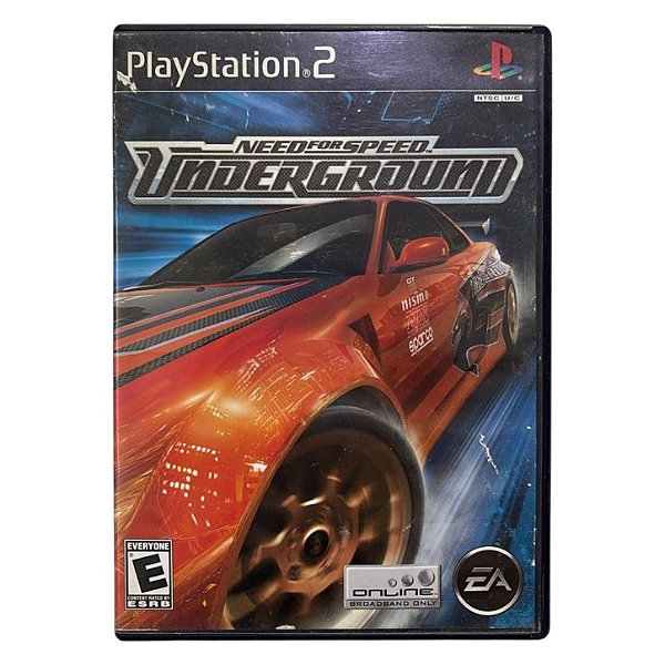 Need for Speed Underground PS2 Original Americano (Usado)