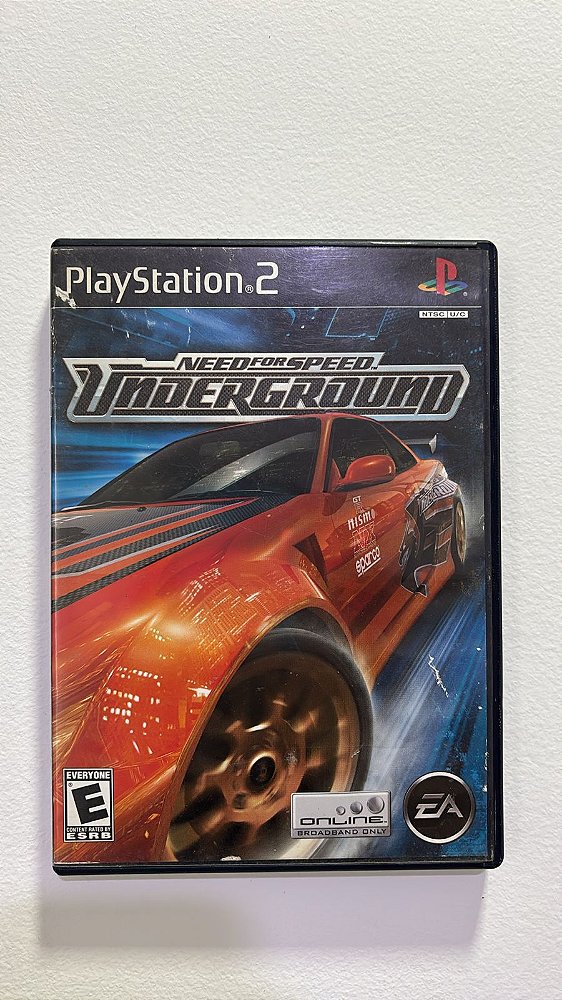 Need for Speed Underground  PS2 Original Americano (Usado)