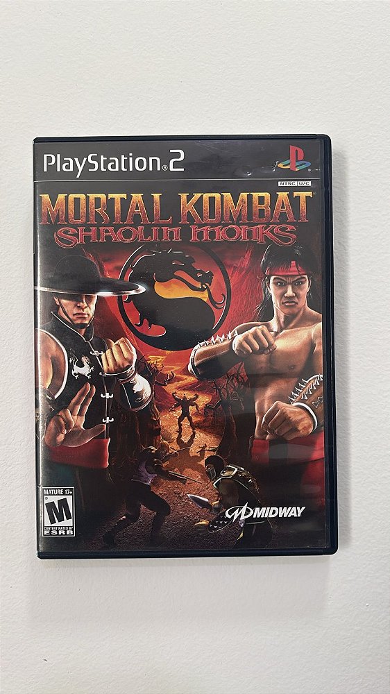 Mortal Kombat Shaolin Monks PS2 Original Americano (Usado)