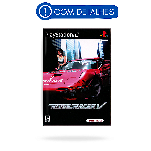 Ridge Racer V PS2 Original Americano (Usado com Detalhes)