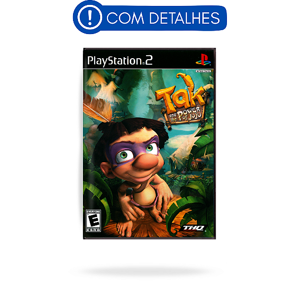 Tak and the Power of Juju PS2 Original Americano (Usado com Detalhes)