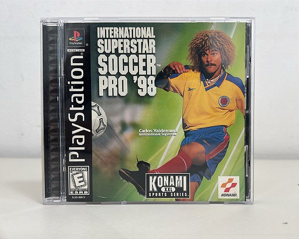 International Superstar Soccer Pro 98 PS1 Original Americano (Usado)