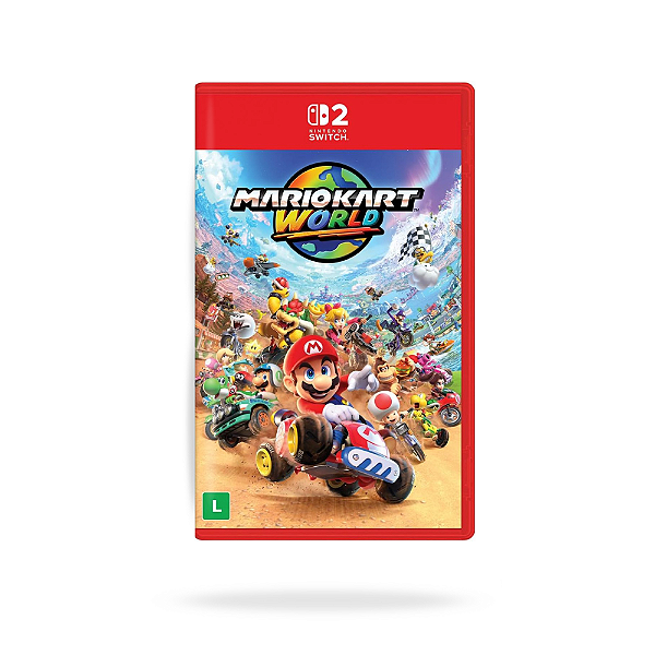 Mario Kart World Mídia Física Lacrado Nintendo Switch