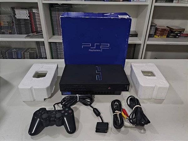 Console Sony Playstation 2 Fat Americano SCPH-30001R - PS2 FAT