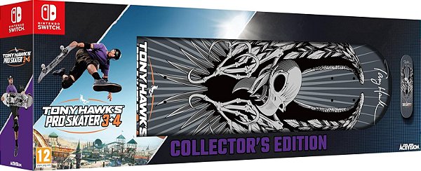Tony Hawk's Pro Skater 3+4 Collector's Edition Nintendo Switch