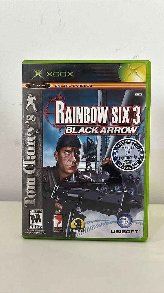 Tom Clancy's Rainbow Six 3 Black Arrow Xbox Classic Original (Usado)