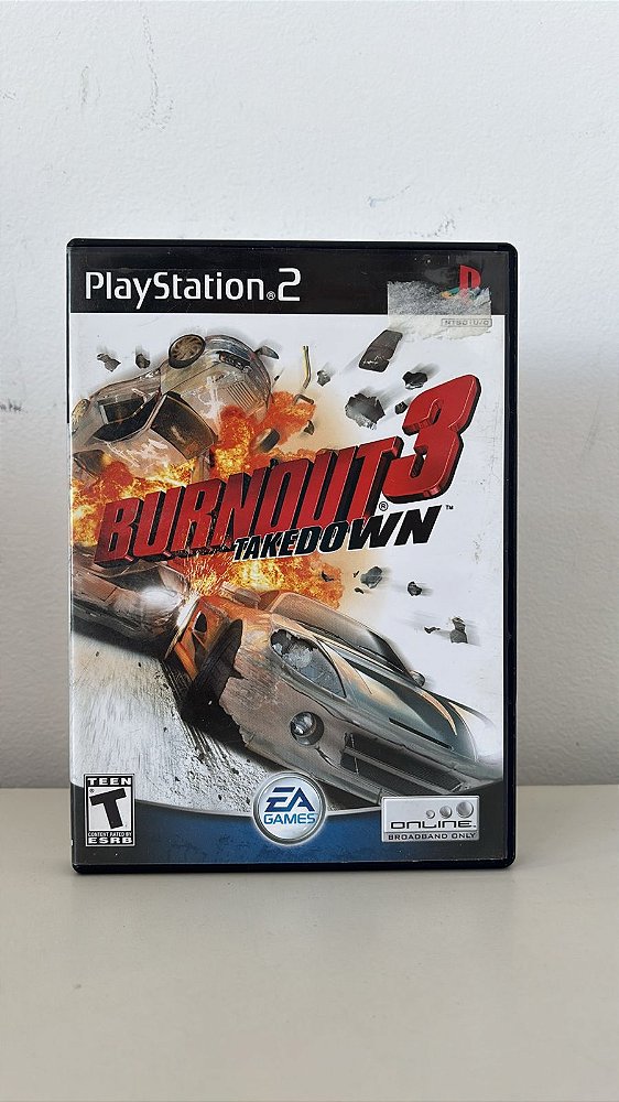 Burnout 3 Takedown PS2 Original Americano (Usado)