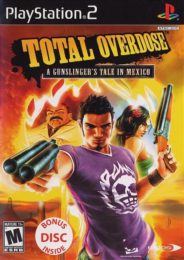 Total Overdose PS2 Original Lacrado (Americano)