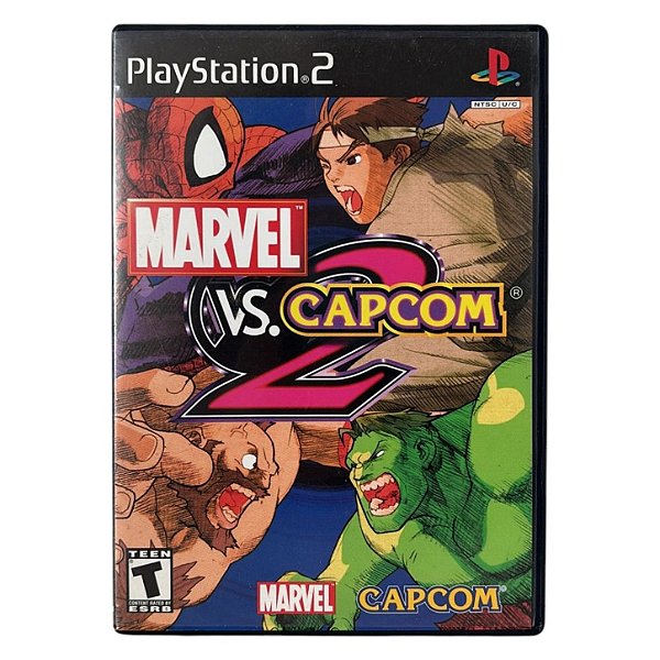 Marvel VS. Capcom 2 PS2 Original Americano (Usado)