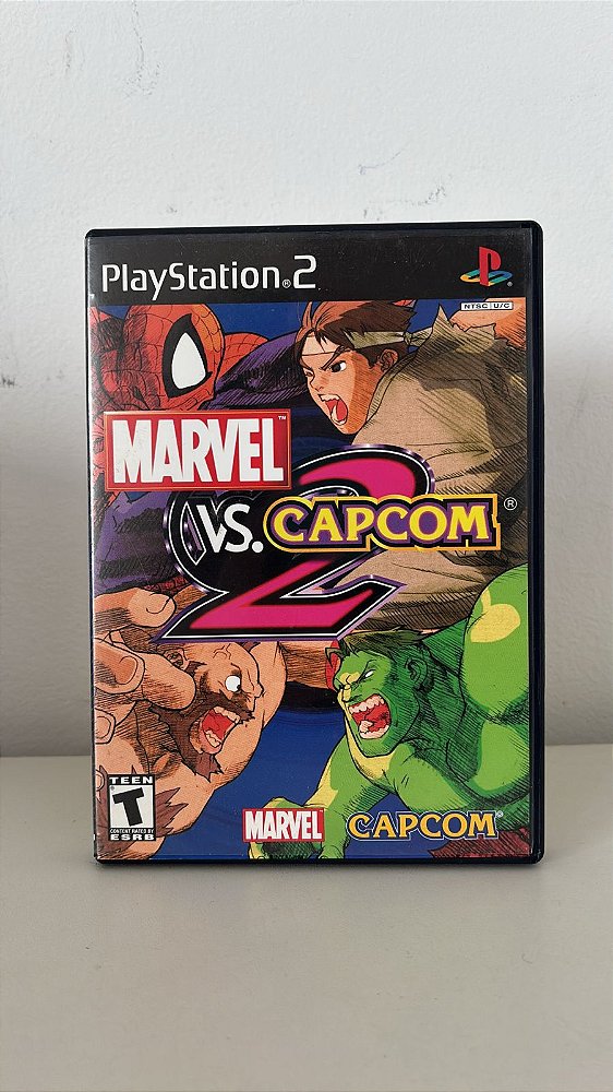 Marvel VS. Capcom 2 PS2 Original Americano (Usado)