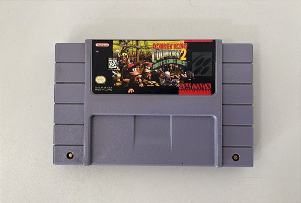 Donkey Kong Country 2 Diddy's Kong Quest Super Nintendo SNES Loose Original