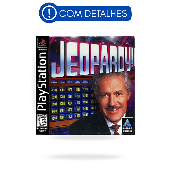 Jeopardy! PS1 Original Americano (Usado com Detalhes)