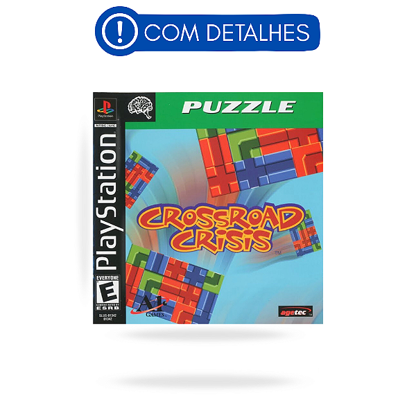 Crossroad Crisis PS1 Original Americano (Usado com Detalhes)