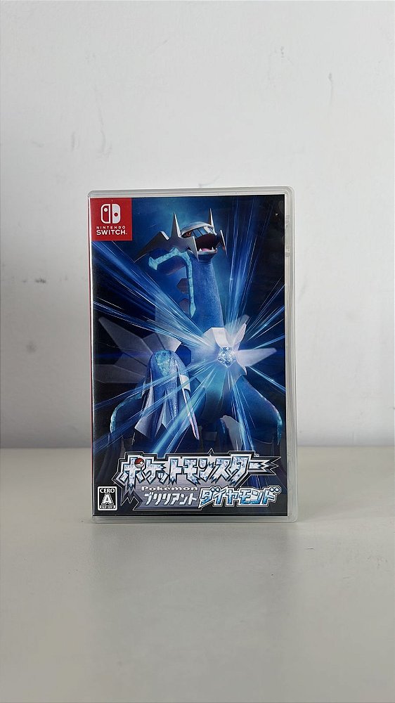 Pokémon Brillant Diamond Japonês Nintendo Switch (Usado)