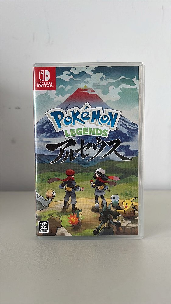 Pokémon Legends Arceus Japonês Nintendo Switch (Usado)