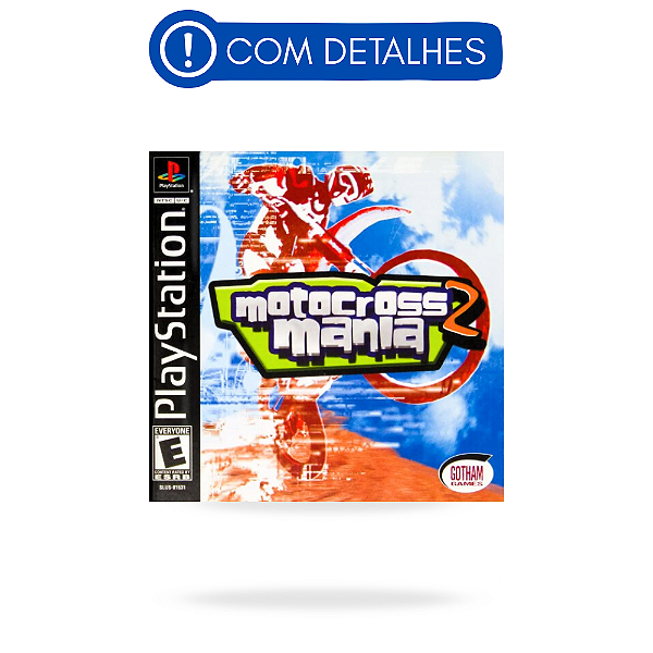Motocross Mania 2 PS1 Original Americano (Usado com Detalhes)