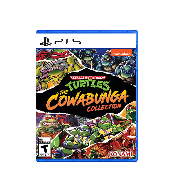 Teenage Mutant Ninja Turtles The Cowabunga Collection PS5 Original Mídia Física