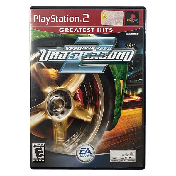 Need for Speed Underground 2 GH PS2 Original Americano (Usado)