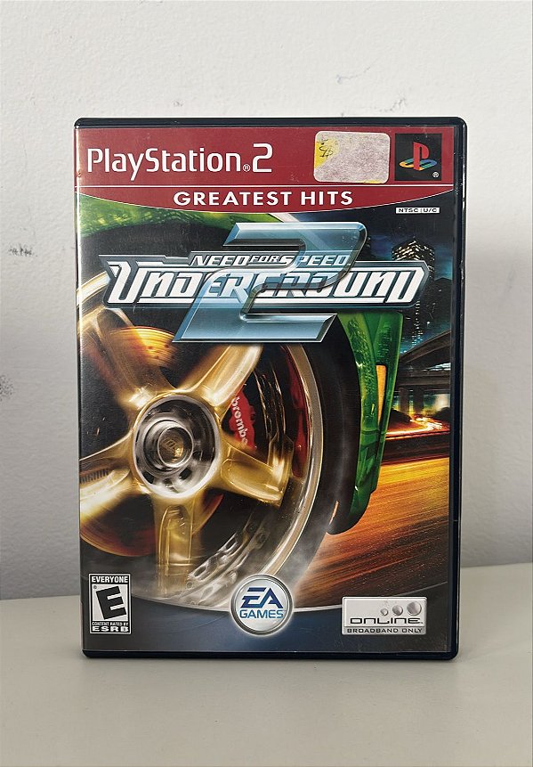 Need for Speed Underground 2 GH PS2 Original Americano (Usado)