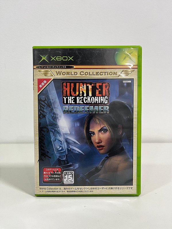 Hunter The Reckoning Redeemer Xbox Classic Japonês Original (Usado)