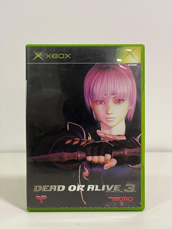 Dead Or Alive 3 Xbox Classic Japonês Original (Usado)
