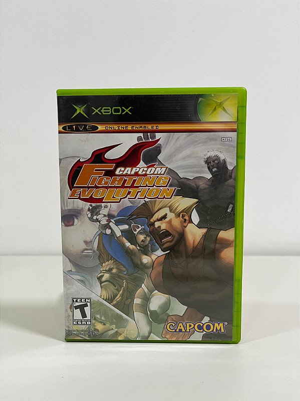 Capcom Fighting Evolution Xbox Classic Americano Original (Usado)